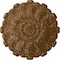 Ekena Millwork Durham Ceiling Medallion (Fits Canopies up to 4 1/4"), 31"OD x 1 1/2"P, Smokey Topaz Crackle CM31DUSTC - alternate 1